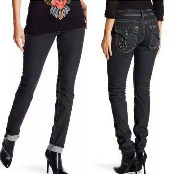 Affliction Pants - AFFLICTION Women's Denim Jeans RAQUEL STANDARD CT